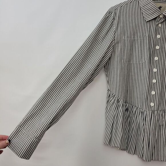 Striped Ruffles Shirt - Picture 3 of 16